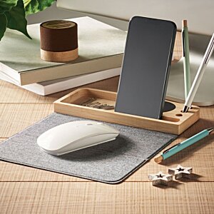 Additional Image 2 - a mouse and a mouse pad on a desk