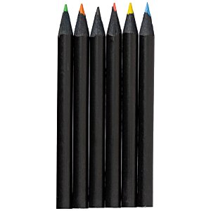 Additional Image 3 - a group of black colored pencils