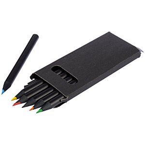 Additional Image 4 - a black rectangular object with colored pencils
