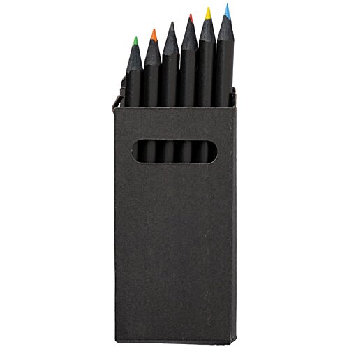 Additional Image 1 - a black box with colored pencils