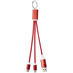 Additional Image 1 - a red and white usb cable