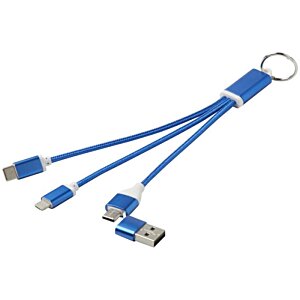 Additional Image 8 - a blue cable with a key ring