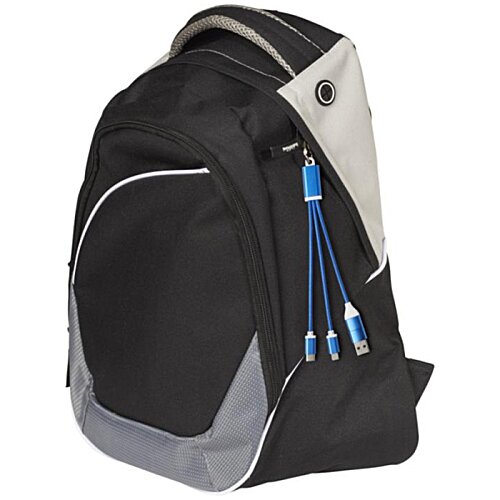 Additional Image 3 - a black and grey backpack