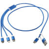 a blue cable with connectors