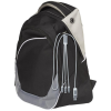 a black and grey backpack