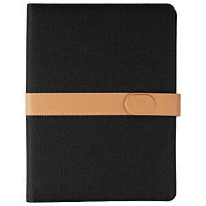 Additional Image 2 - a black and tan rectangular object with a brown band