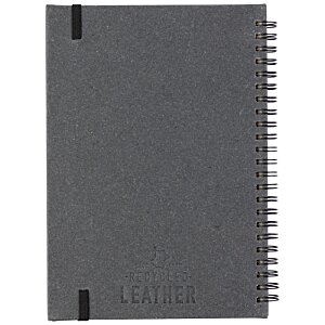 Additional Image 2 - a grey notebook with black edges