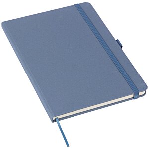 Additional Image 1 - a blue notebook with a blue handle