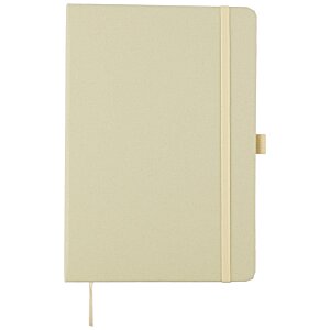 Additional Image 3 - a white notebook with a gold band