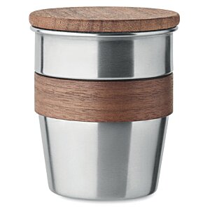 Additional Image 4 - a silver and brown container