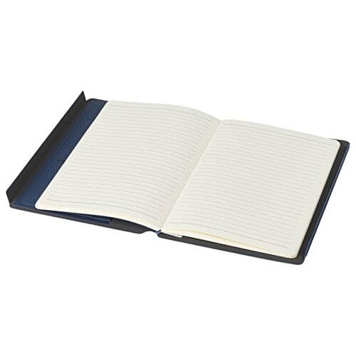 Additional Image 1 - a white open book with a black cover