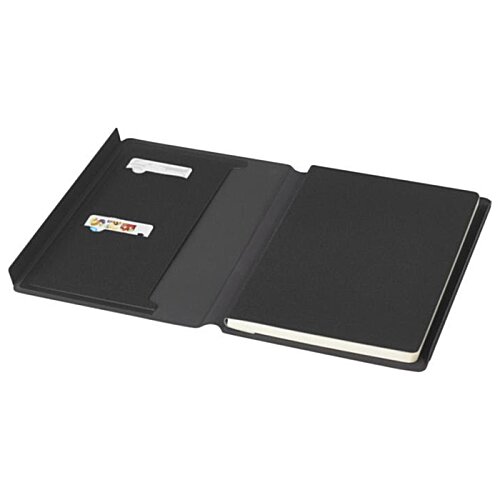 Additional Image 3 - a black notebook with a pen in it