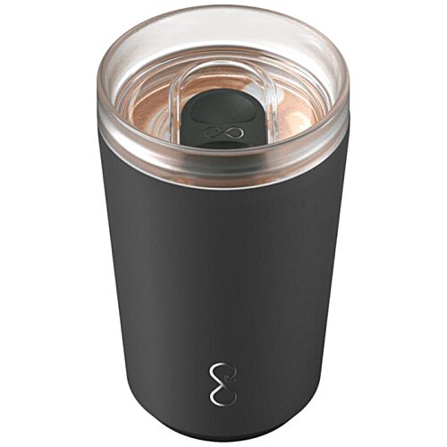 Additional Image 3 - a black and silver cup