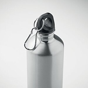 Additional Image 1 - a silver bottle with a clip