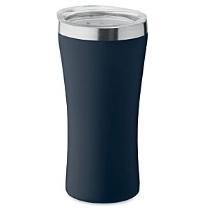 Additional Image 1 - a black and silver tumbler