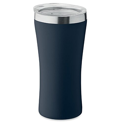 Additional Image 1 - a black and silver tumbler