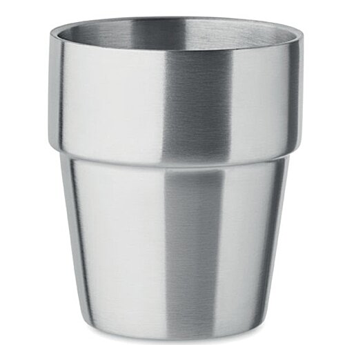Additional Image 3 - a silver cup on a white background