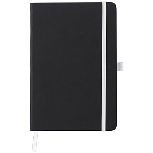 Additional Image 7 - a black notebook with a white stripe