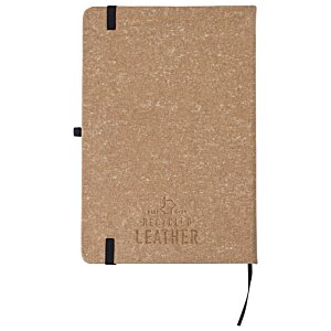 Additional Image 4 - a brown notebook with black straps