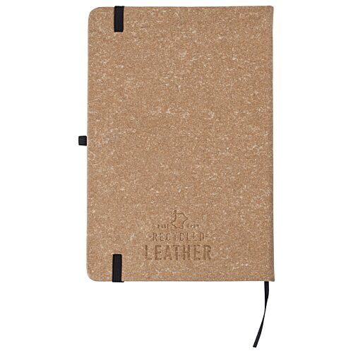 Additional Image 4 - a brown notebook with black straps