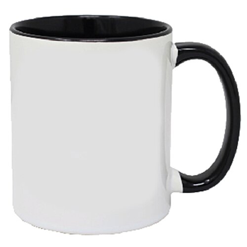 Additional Image 1 - a white and black coffee mug