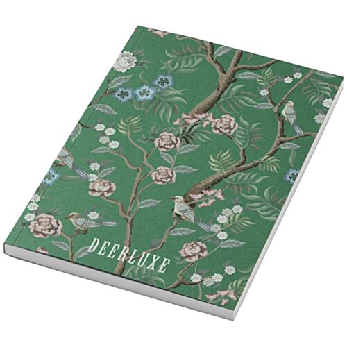 Additional Image 3 - a green book with a floral pattern