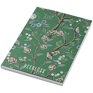 Additional Image 4 - a green book with a floral pattern