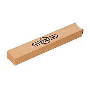 Additional Image 3 - a brown rectangular object with black text