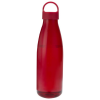 a red bottle with a handle