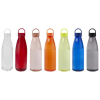 a row of colorful bottles