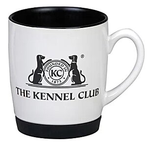 Additional Image 2 - a white and black coffee mug