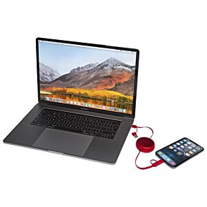 Additional Image 9 - a laptop with a red headphone and a cd