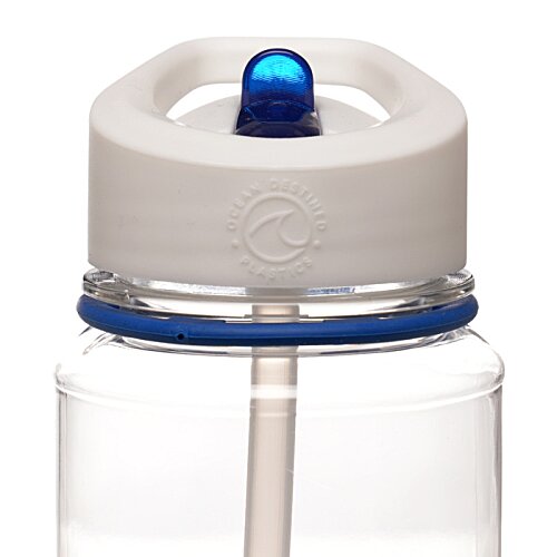 Additional Image 2 - a plastic bottle with a blue cap