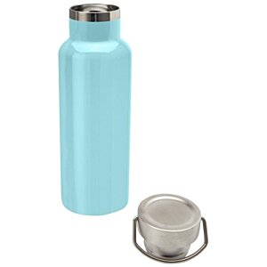 Additional Image 5 - a blue water bottle with a silver lid