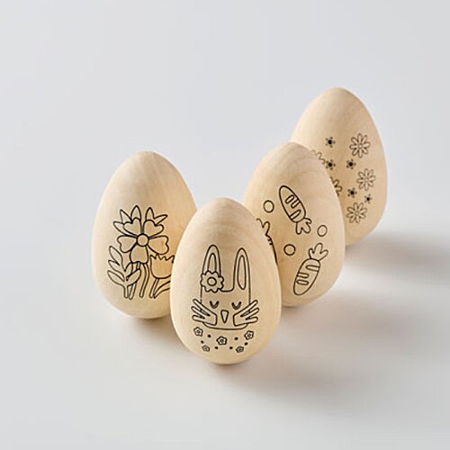 Additional Image 3 - a group of eggs with writing on them