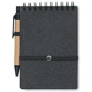 Additional Image 5 - a black notebook with a pen