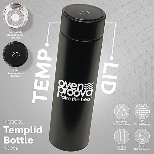 Additional Image 1 - a black cylindrical container with white text