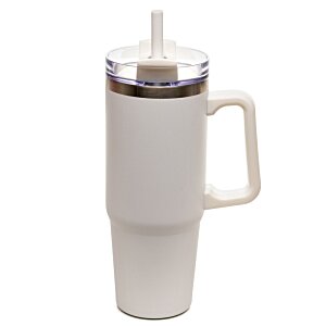 Additional Image 3 - a white cup with a straw
