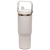Additional Thumbnail Image 5 - a white water bottle with a silver ring