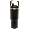 Additional Thumbnail Image 6 - a black water bottle with a handle