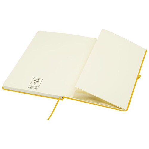 Additional Image 5 - a white notebook with yellow edges