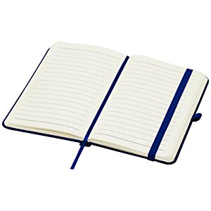 Additional Image 8 - a white notebook with blue stripes