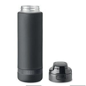 Additional Image 1 - a black bottle with a cap