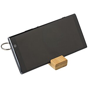 Additional Image 1 - a black rectangular object with a wooden pad