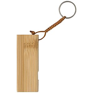 Additional Image 2 - a wooden block with a metal ring attached to it