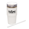 Additional Image 2 - a white cup with a straw