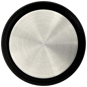 Additional Image 4 - a circular silver and black object