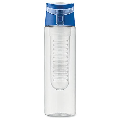 Additional Image 1 - a clear plastic bottle with a blue top
