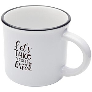 Additional Image 1 - a white mug with black text