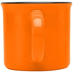 Additional Image 2 - an orange mug with a handle